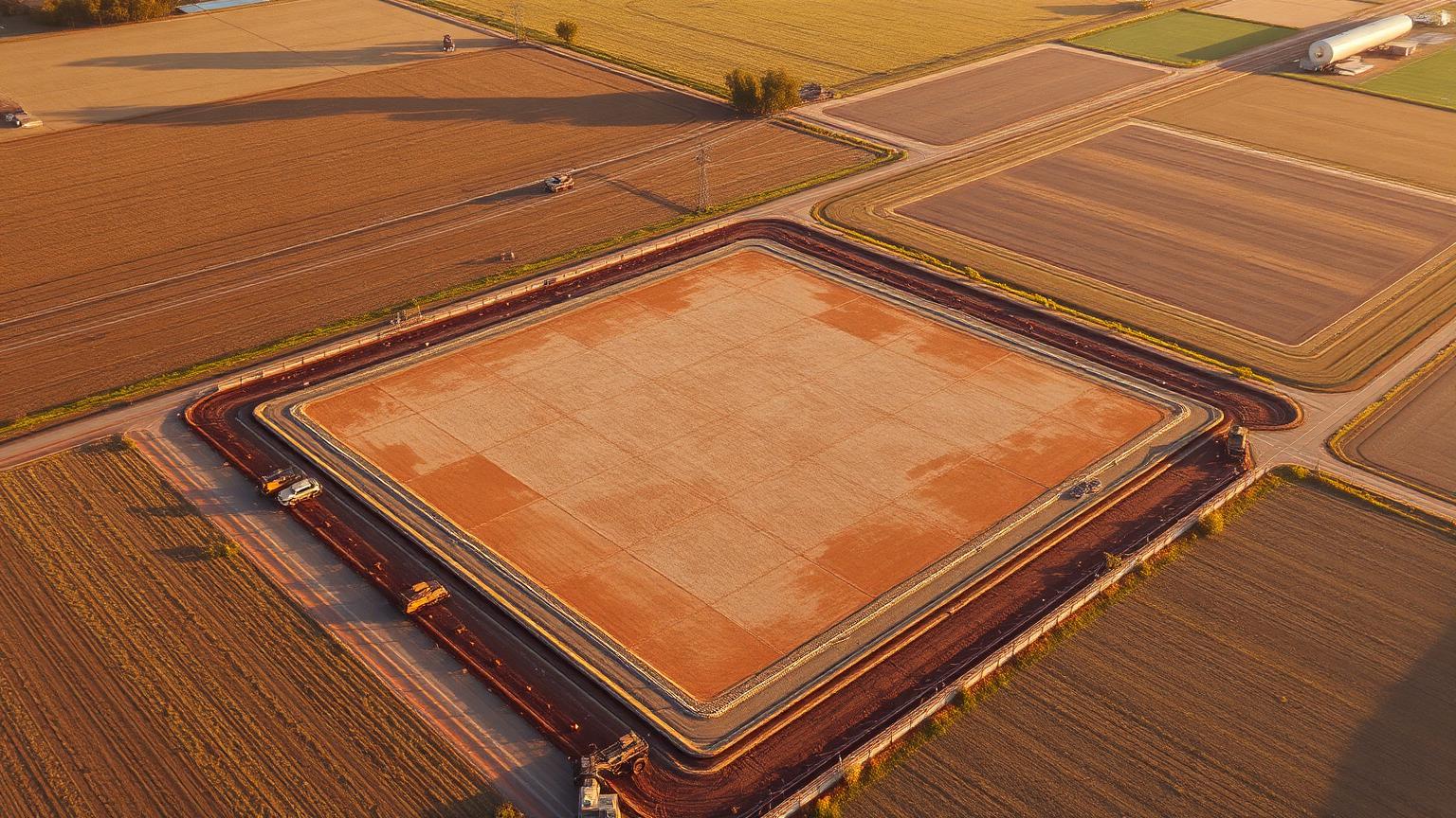 Riverina Oakey hardstands — Oakey QLD by Dino Earthworx
